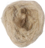 Safe non-toxic nesting fibers suitable for doves and finches