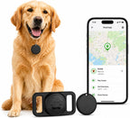 Mdtzulik GPS pet tracker collar front view smart dog tracking tag