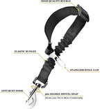 SunGrow pet seat belt attached to car harness