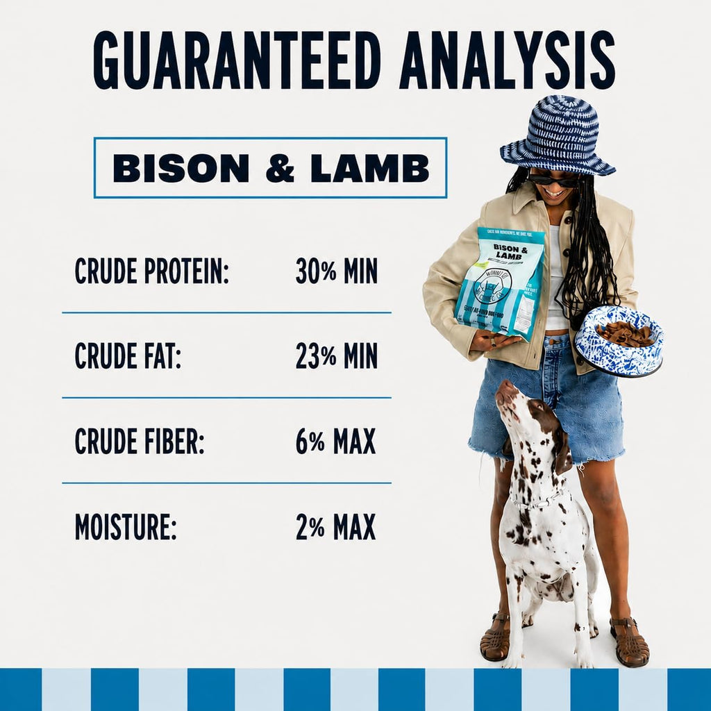 Winnie Lou The Canine Co. Air-Dried Dog Food (Bison & Lamb) | Synthetic Free, All Life Stages, Complete & Balanced - Image 9