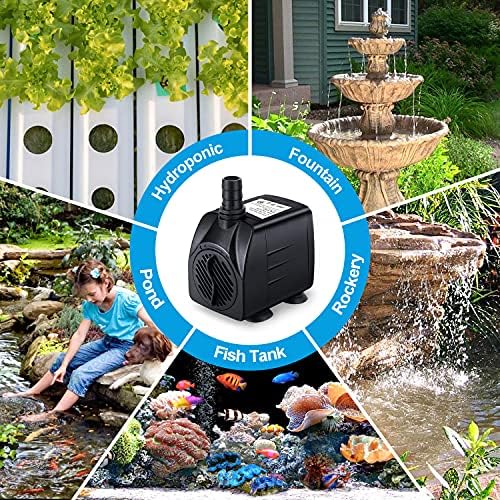CWKJ fountain pump retail package