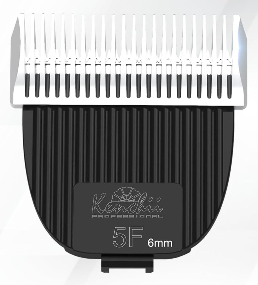 Premium stainless steel pet detailer blade unboxed and ready for clipper assembly