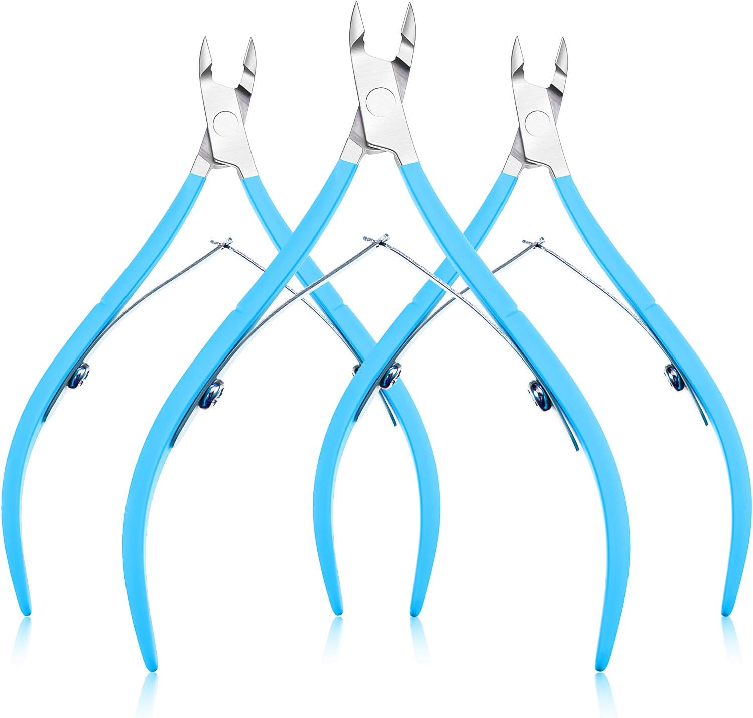 Mudder stainless steel cuticle trimmer nipper front view salon tools