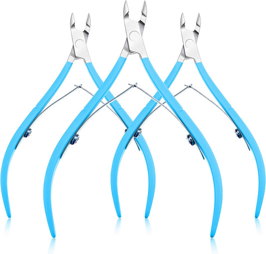 Mudder stainless steel cuticle trimmer nipper front view salon tools