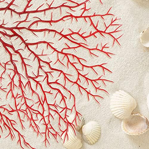 The six point seven inch small Piutouyar simulation coral branch highlighting realistic details