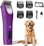 Professional Dog Clippers for Grooming - 2 Speed for Thick Curly Matted Coats, Low Noise Cordless Pet Hair Trimmer with Detachable A5 Blade & Metal Guide Combs Kit for Horse Animal Breeds - Image 12