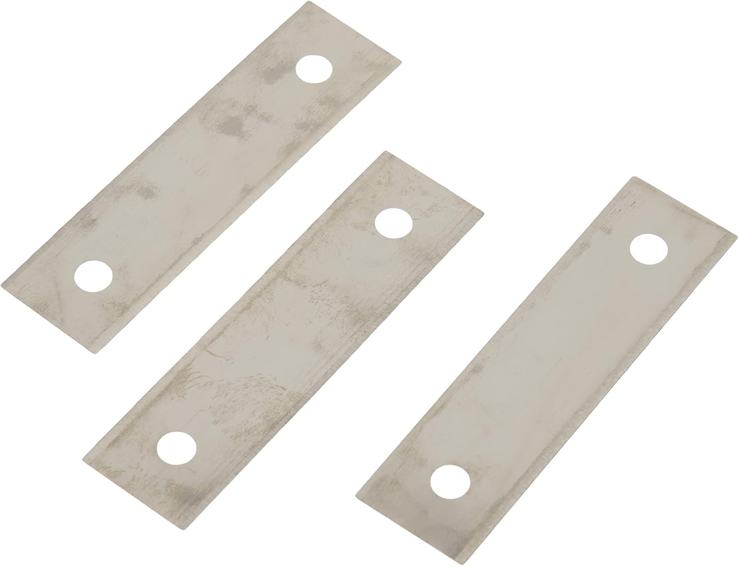 Pack of three metal replacement blades for Seachem 3-in-1 algae scraper tool.