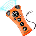 PawBehave adjustable ultrasonic dog trainer front view orange color