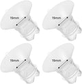 Lotbill 19mm silicone flange inserts for breast pumps front view