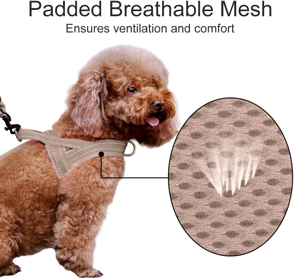 Plutus Pet escape proof dog harness step in design with single buckle