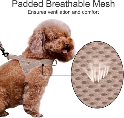 Plutus Pet escape proof dog harness step in design with single buckle