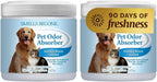 SMELLS BEGONE 15oz Gel Pet Odor Eliminator - Absorb & Remove Strong Odors from Pets, Cat Litter, Dog Poop, Urine Smells - Eliminate Whole Home Odors with Essential Oils (2-Pack, Pet Citrus) - Image 9