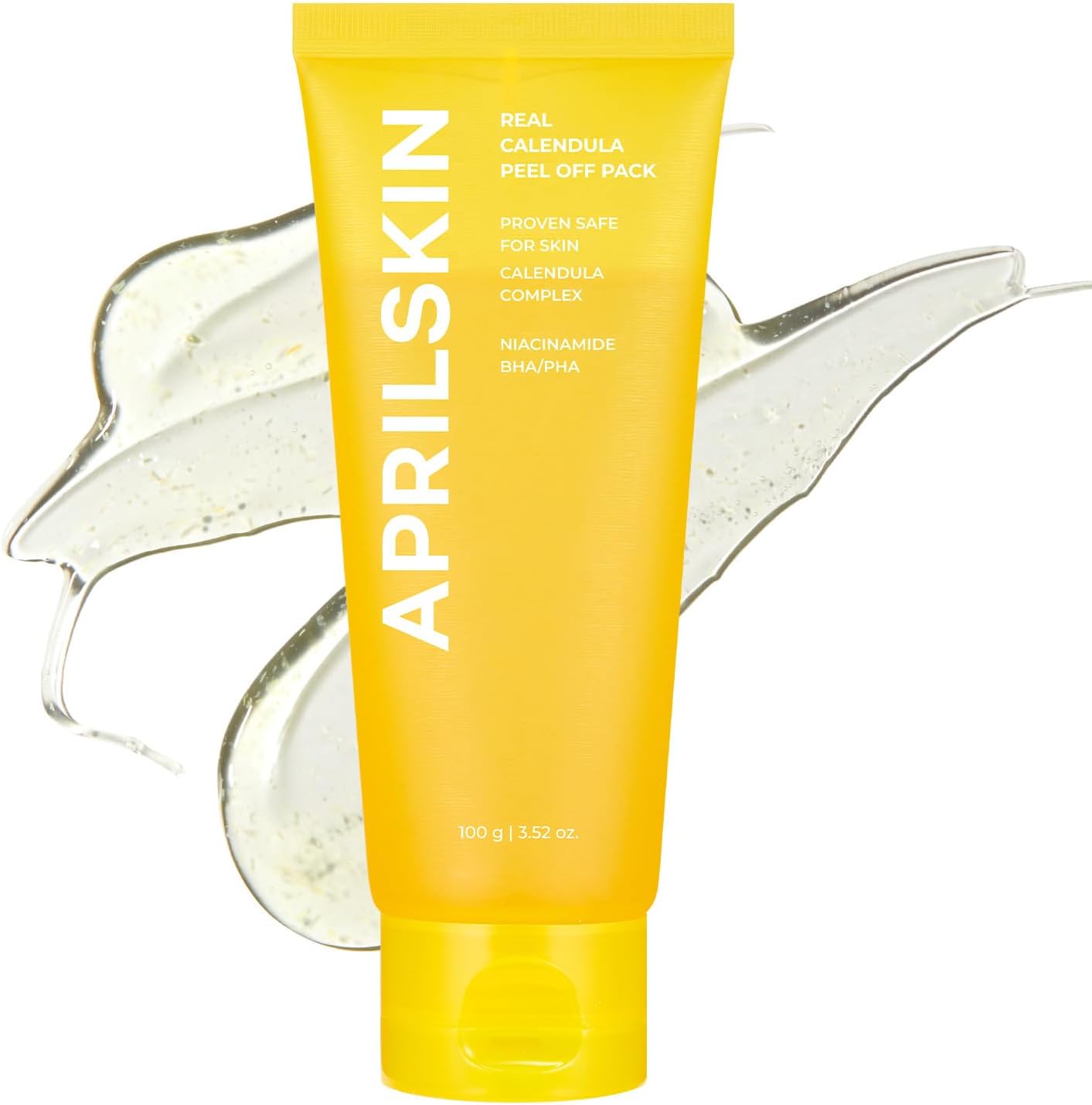 APRILSKIN Calendula Flower-Infused Facial Peel Off Mask tube front view