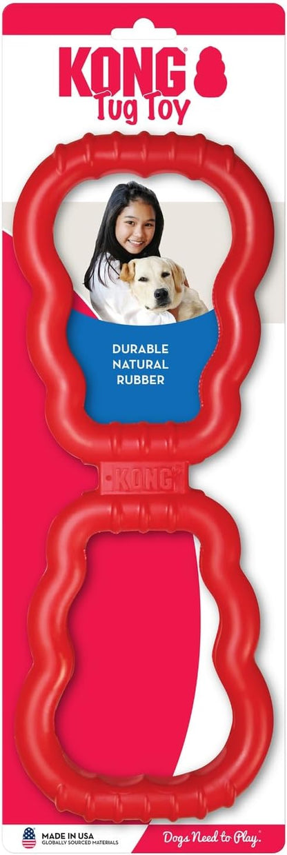 KONG Tug Toy - Dog Supplies for Tug of War - Natural Rubber Dog Toy for Outdoor & Indoor Playtime - for Medium/Large Dogs - Image 9