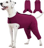 Kuoser Dog Surgery Suit for Back Legs, Dog Rear Leg Sleeve to Stop Licking, Female Spay Recovery Suit for Dogs After Surgery, Pet Puppy Surgical Pants Onesie for Abdomen Wounds Skin Disease - Image 13