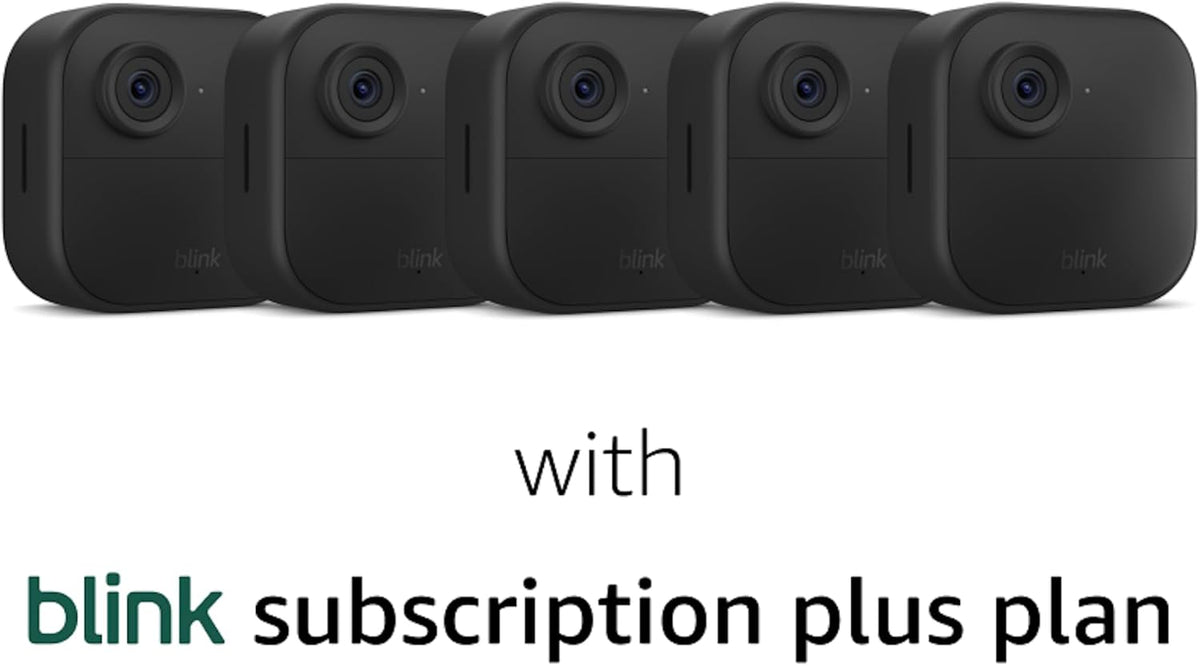 Blink Outdoor 4 retail packaging and authentic imported security hardware set