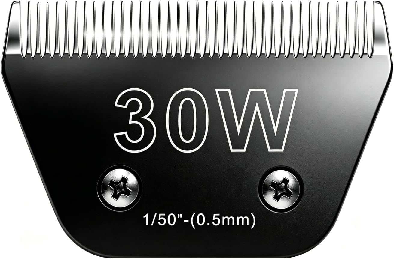 2PCS 7FC Blades Dog Grooming Blades Compatible with Andis Dog Clippers Blades,Dog Clipper Blades Compatible with Oster A5,Wahl km10 Dog Clippers for Animal Dog Cat Horse - Image 14