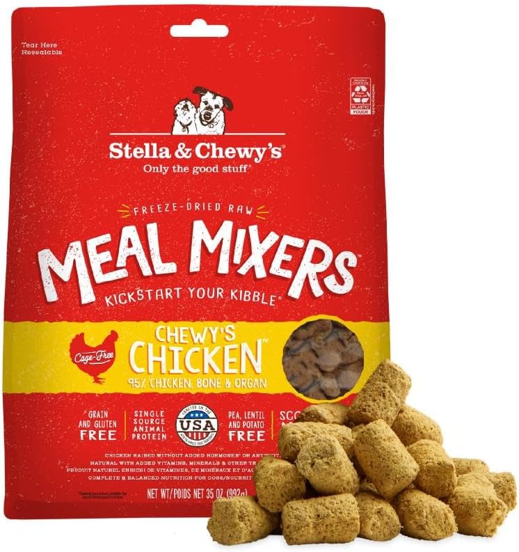 Stella & Chewy's Freeze-Dried Raw Lamb Meal Mixers- Dog Food Topper and Mixer - Made with 95% Grass-Fed Lamb, Organs & Bone - Perfect for Picky Eaters - Grain-Free - 3.5 oz - Image 15