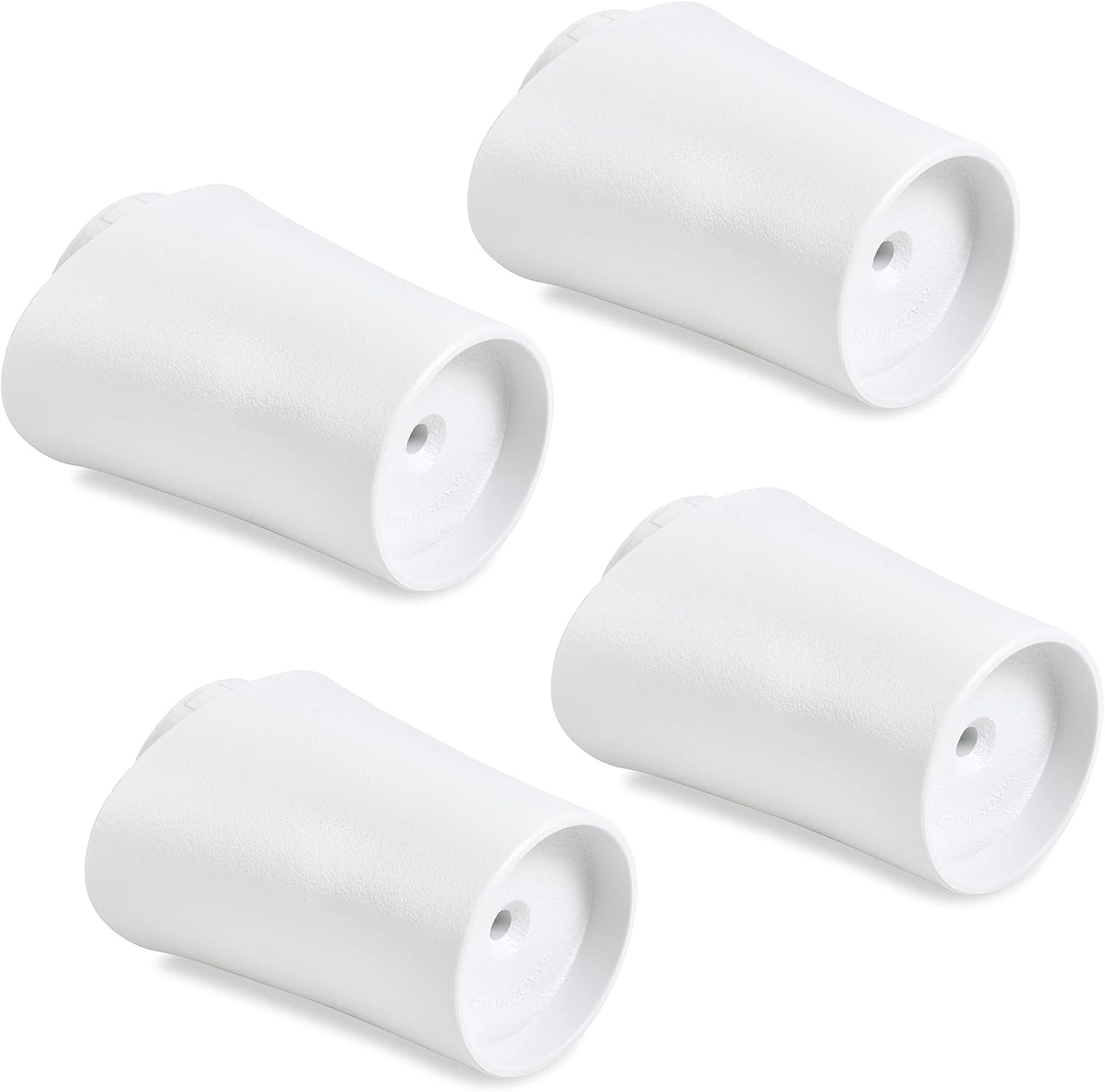 Wall Nanny baby gate extension accessories front view showing four white pieces