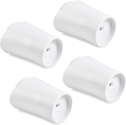 Wall Nanny baby gate extension accessories front view showing four white pieces