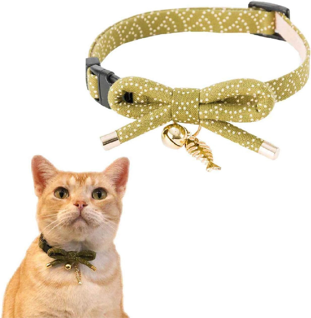 Necoichi red cat collar packaging and product angle view