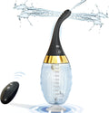 Cocenissy Electric Anal Douche Enema Kit front view showcasing digital display and nozzle.