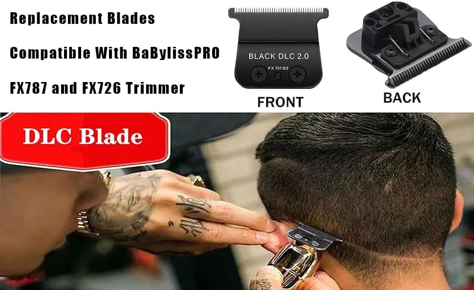 Audoc FX707Z blade angled view showing precision teeth