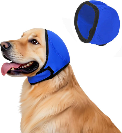 Dog Ear Muffs, No Flap Ear Wrap for Hematoma, Waterproof Calming Hoodie for Bathing, Grooming, Drying & Noise Relief - Image 10