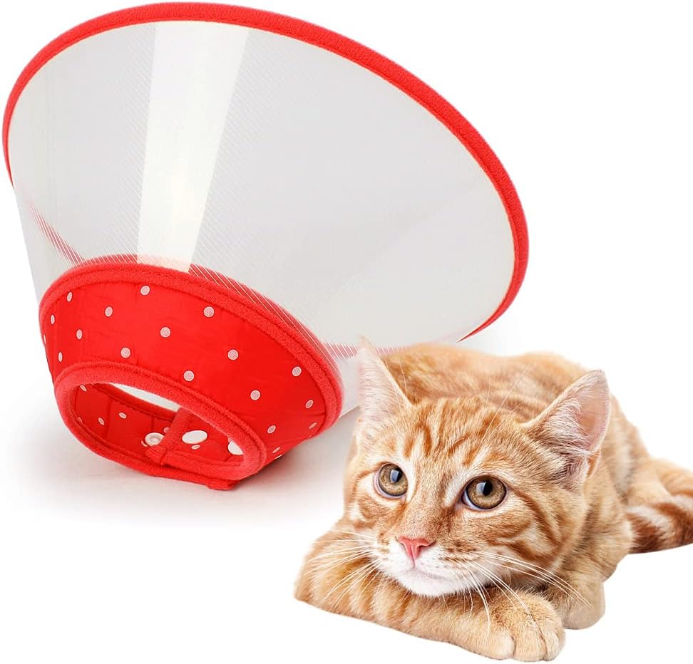Andiker clear pet recovery cone package items for puppy healing