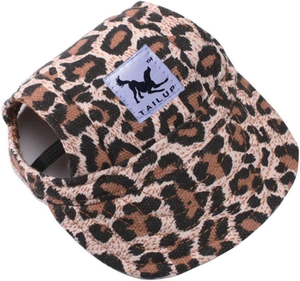 Dog Hat,Dog Sunscreen Hat Baseball Cap Outdoor Sports Hat with Ear Holes Chin Strap Adjustable Hat for Small and Medium Dog Large DogsS,Flower - Image 14