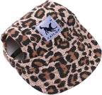 Dog Hat,Dog Sunscreen Hat Baseball Cap Outdoor Sports Hat with Ear Holes Chin Strap Adjustable Hat for Small and Medium Dog Large DogsS,Flower - Image 14