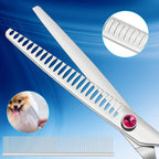 Lilys Pet grooming kit with comb and leather case