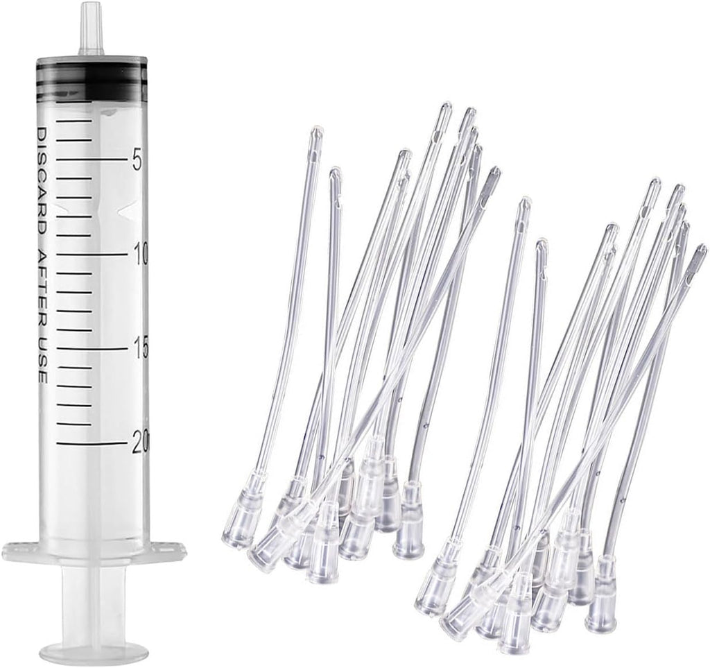 Baby Bird Feeding Syringe Set, Pet Parrot Milk Feeding Syringe with Tubes, Parrot Feeding Tubes Measuring Tools for Feeding Pets Scientific Industrial Labs... (10ml+10ml+20ml+60ml) - Image 13