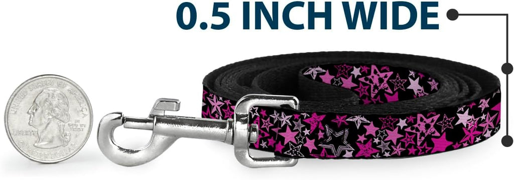 Full length display of the 4 foot long and 1 inch wide dog walking lead.