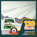 Clean grey newsprint sheets for small animal enclosure bedding