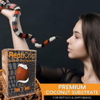 Coarse coconut substrate mixed with natural fibers