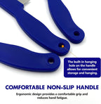 Set of three cat and dog flea combs