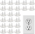 Haodlay 50 pack baby safety outlet plug covers front view