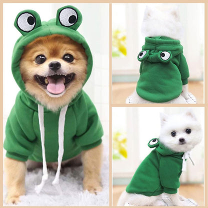 Measurement guide for Vitsole dog and cat hoodie