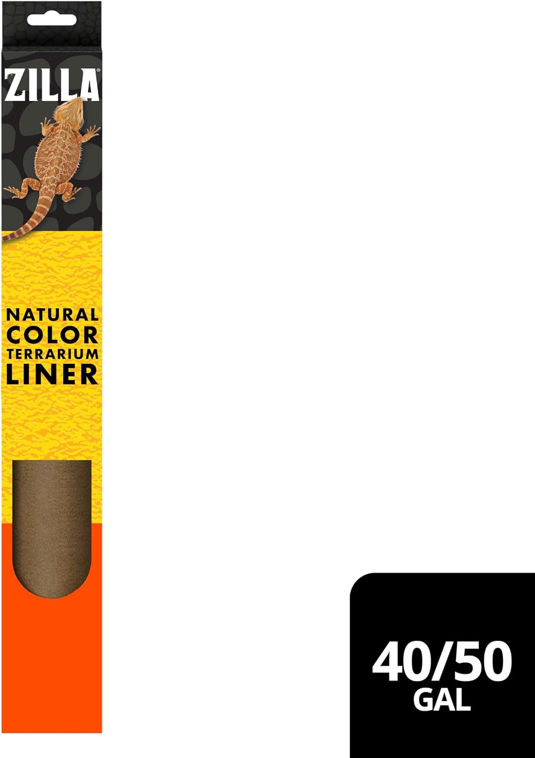 Zilla Reptile Terrarium Bedding Substrate Floor Liner, Brown, 30BR/40BR/50/65G, 17.25" x 35.25" - Image 9