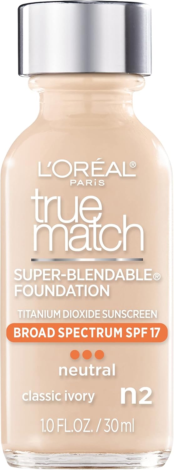 L'Oreal Paris Makeup True Match Super-Blendable Liquid Foundation, Light Ivory W2, 1 Fl Oz, 1 Count - Image 11
