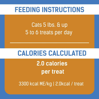 Premium grain free cat treats for sensitive stomach gut health support.