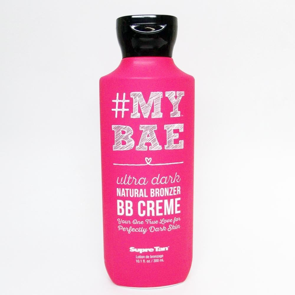 Supre My Bae Ultra Dark Natural Bronzer front view bottle packaging