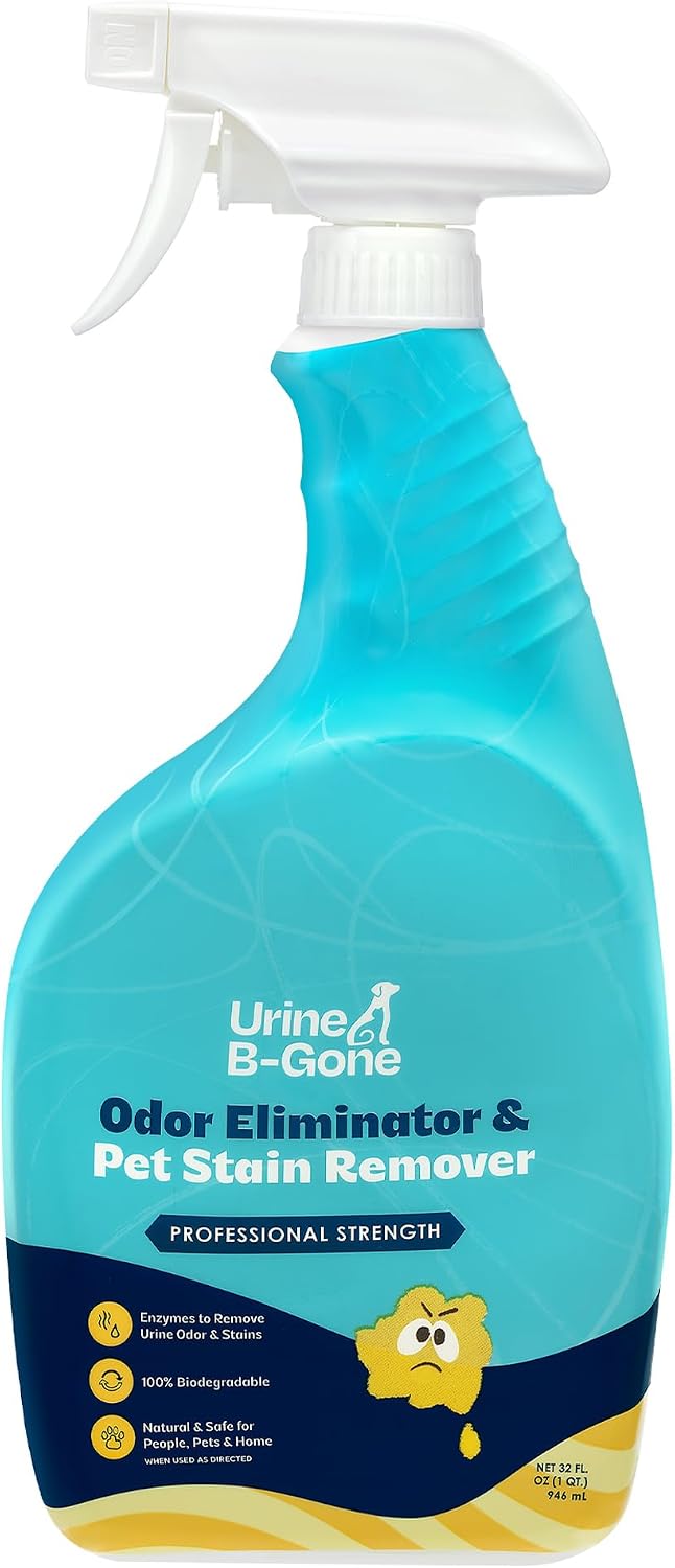 Urine B-Gone, Professional Enzyme Odor Eliminator & Pet Stain Remover, Human, Cat & Dog Urine Cleaner, Effective on Laundry, Carpets & More, Lavender Scent, 1 Gallon - Image 11