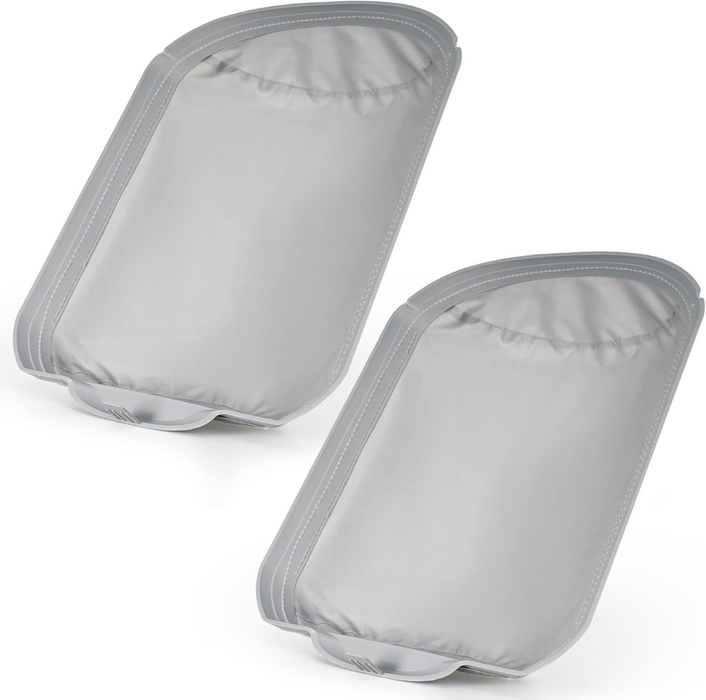 Fumoi Cat Litter Box Waterproof Pad Two Pack front view showing the grey durable replacement mats.