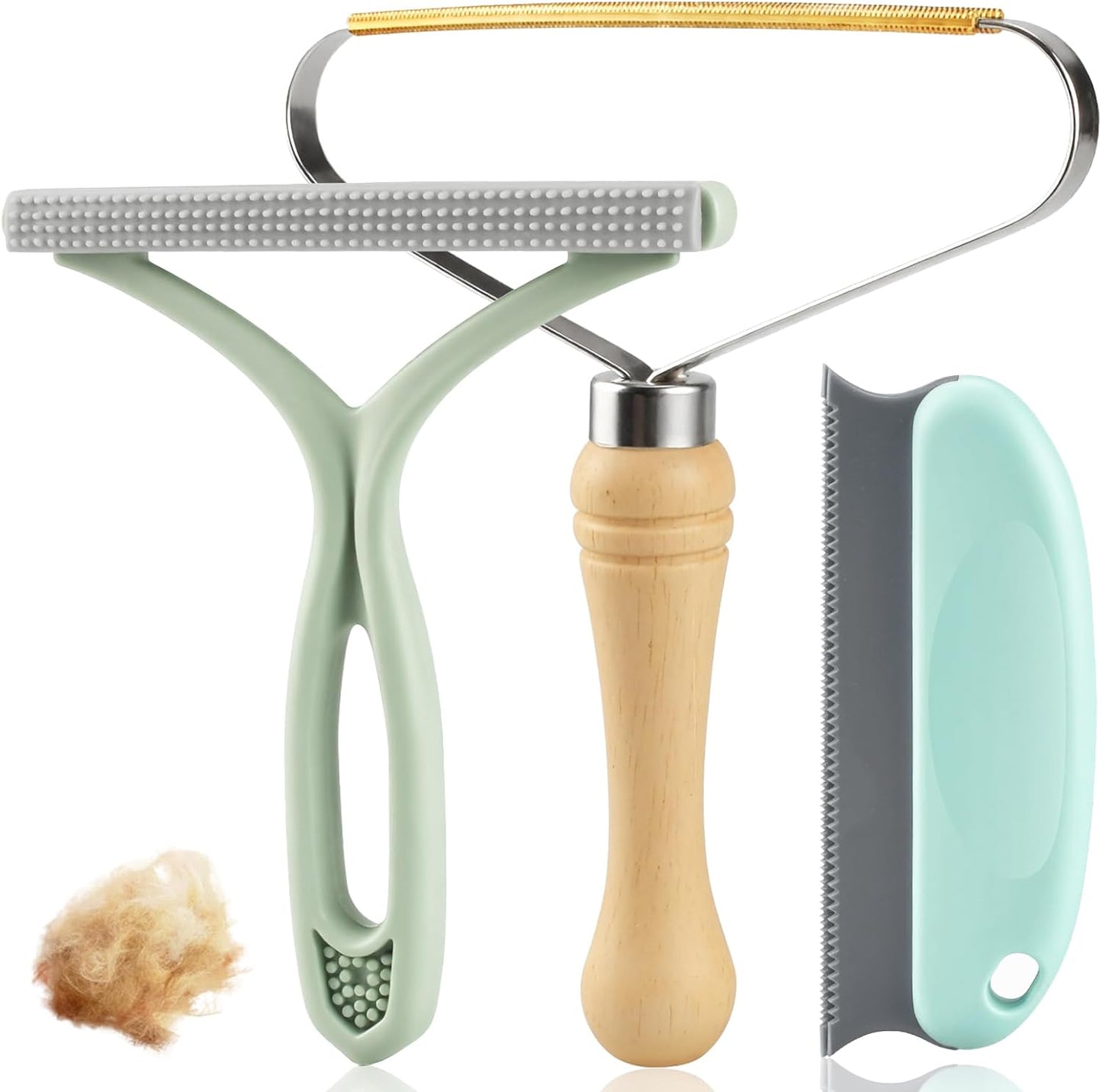 AXEGY Pet Hair Removal Tool 3 Pack front view