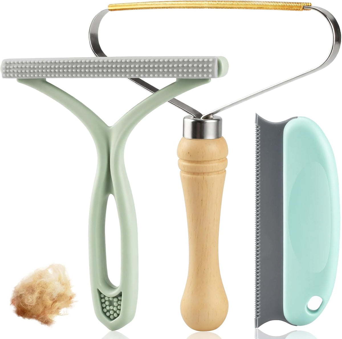 AXEGY Pet Hair Removal Tool 3 Pack front view