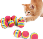 Bepets authentic imported non toxic foam cat balls pack