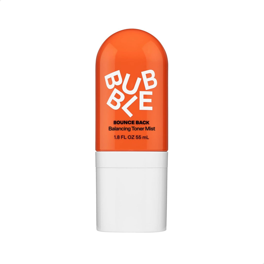 Bubble Skincare Bounce Back Hydrating Toner Spray front view packaging