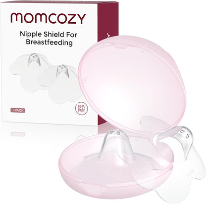 Momcozy floral contact nipple shield front view